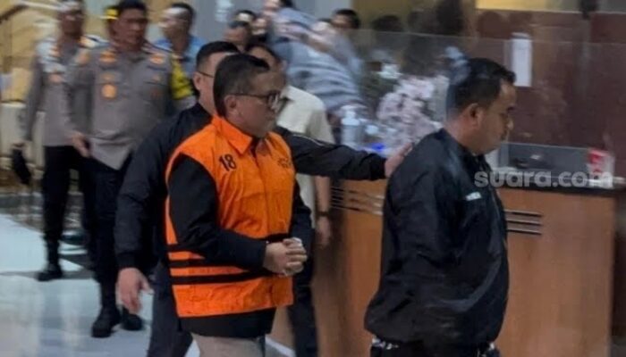 Sekjen PDIP Hasto Kristiyanto Resmi Ditahan KPK