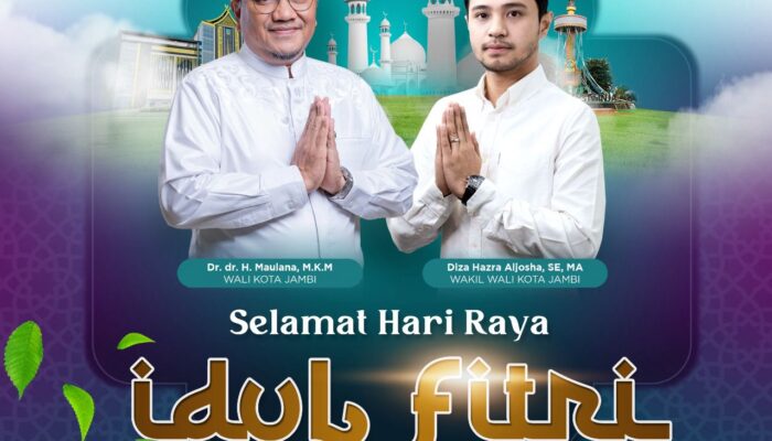 Terbuka Untuk Umum, Besok Wali Kota dan Wakil Wali Kota Jambi Gelar Open House : Undang Warga Bersilaturrahmi