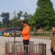 Pj bupati Muarojambi Pimpin Apel Siaga Bencana Hidrometeorologi