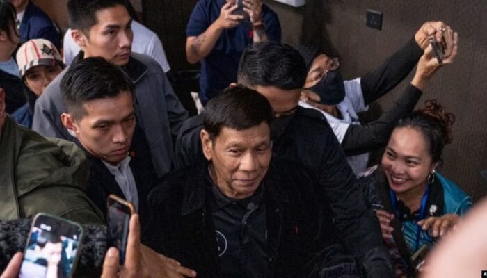 Rodrigo Duterte, Eks Presiden Filipina, Ditahan atas Dugaan Kejahatan Kemanusiaan