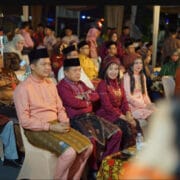 Sekda Muaro Jambi Bhudi Hartono menghadiri malam keagungan Melayu Jambi tahun 2025 gedung Seni (GOS) Kota baru Kota Jambi