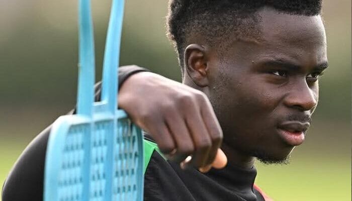 Jelang Laga Arsenal vs Real Madrid: Bukayo Saka Beri Sinyal Positif