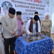 Masjid Nur Zahara Resmi Berdiri, Wali Kota Maulana Jadi Khatib Jumat Perdana