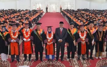 UNJA Kukuhkan 1056 Wisudawan pada Wisuda Ke-118